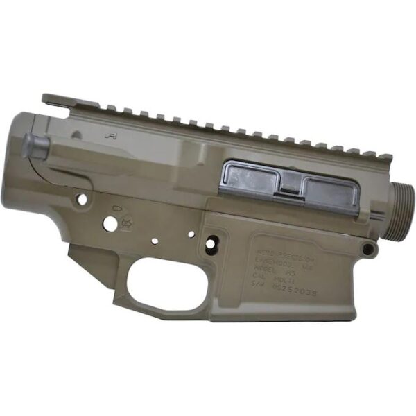 Aero Precision M5 Threaded Assembled Receiver Set - ODG Cerakote (C) - Precision Shot Firearms