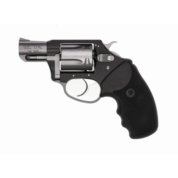 Charter Arms Undercover Lite Handgun .38 Spl 5rd Capacity 2" Barrel Black Frame/Stainless Cylinder - Precision Shot Firearms