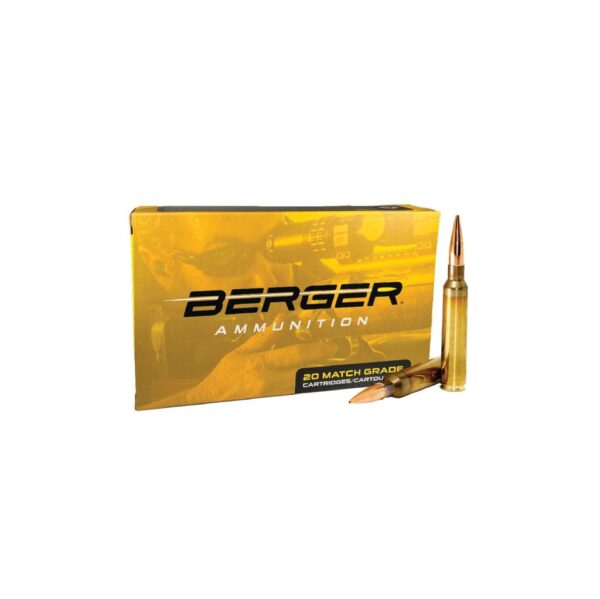 Berger Hybrid Target Rifle Ammunition .300 PRC 215gr OTM 2940 fps 20/ct - Precision Shot Firearms