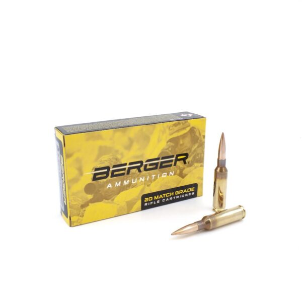 Berger Bullets Hybrid OTM Tactical Match Grade Ammunition 6.5 Creedmoor 130 gr 2921 fps 20/ct - Precision Shot Firearms