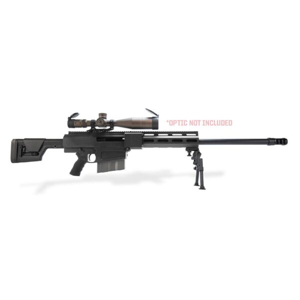Bushmaster BA50 Rifle .50 BMG 10rd Magazine 29" Threaded Barrel Black with Bipod and Case - Precision Shot Firearms