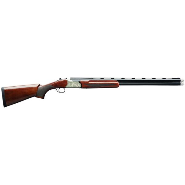 Charles Daly 202A Shotgun 20ga 2rd 26" Barrel Silver Engraved and Walnut Compact Stock - Precision Shot Firearms