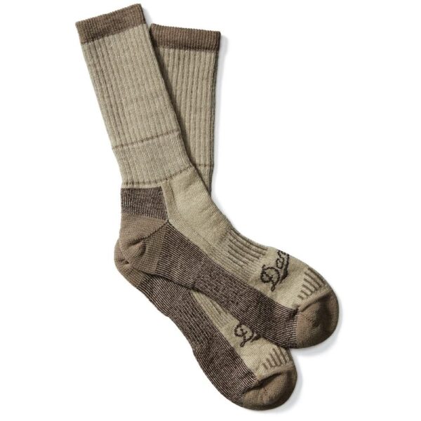 Danner Merino Midweight Hunting Socks Crew Brown XL - Precision Shot Firearms