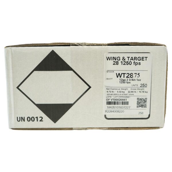 Rio Wing & Target Patriot Shotshells 12ga 2-3/4" 1oz 1250 fps #7.5 250/ct Case (10 Boxes 25/ct) - Precision Shot Firearms
