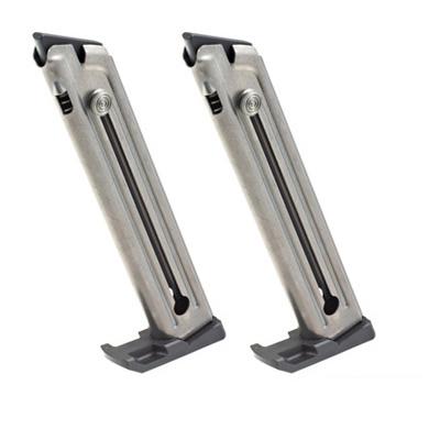 Ruger Handgun Magazine Black 2-Pack for Mark IV 22/45 & Mark IV 22/45 Lite .22LR 10/rd - Precision Shot Firearms