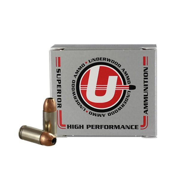 Underwood Ammo Sporting Handgun Ammunition 9mm Luger 115 gr JHP 1400 fps 20/ct - Precision Shot Firearms