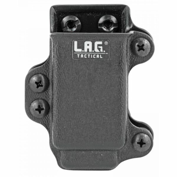 L.A.G. Tactical Single Pistol Magazine Carrier for Most Double Stack 9/40 Full Size Magazines - Precision Shot Firearms