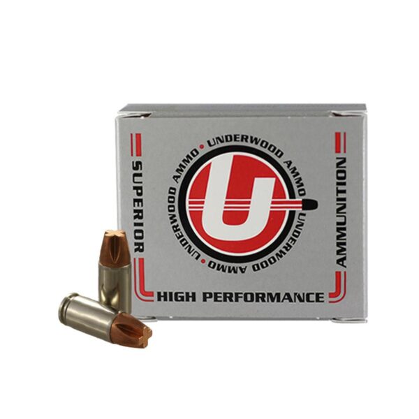 Underwood Ammo Xtreme Penetrator Handgun Ammunition 9mm Luger 115 gr Solid 1150 fps 20/ct - Precision Shot Firearms
