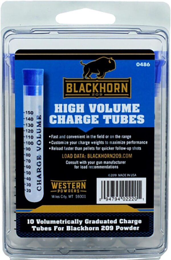 BLACKHORN 209 150 CHARGE TUBES 10 PACK - Precision Shot Firearms
