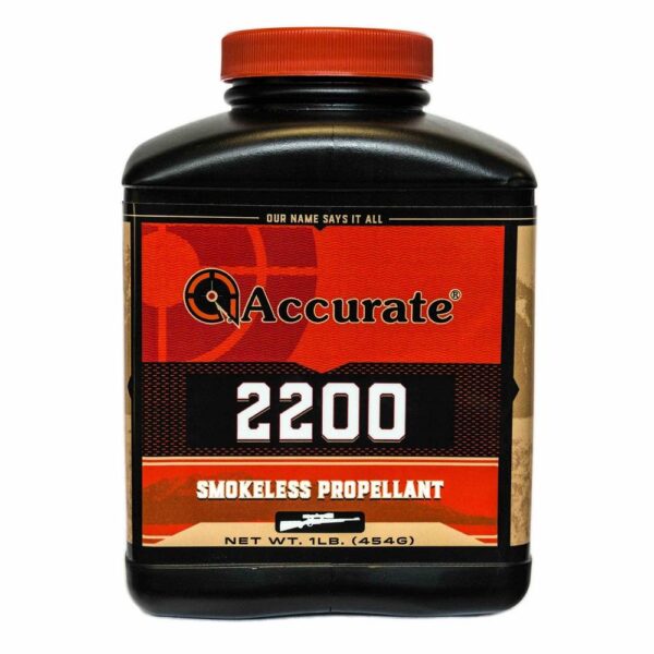 Accurate 2200 Rifle Powder 1 lbs - Precision Shot Firearms