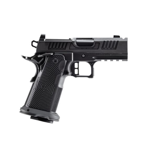 Alpha Foxtrot AF1911-Romulus MOS Adapter Handgun 9mm Luger 17(1) & 20rd(1) Magazines 3.5" Ported Barrel DLC Black - Precision Shot Firearms