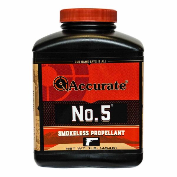 Accurate No. 5 Handgun Powder 1 lbs - Precision Shot Firearms