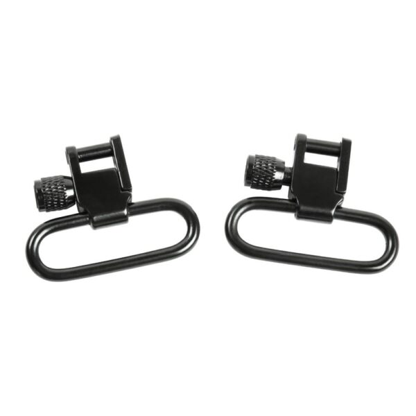 NcStar Lockable Sling Swivels 1" Black 2/ct - Precision Shot Firearms