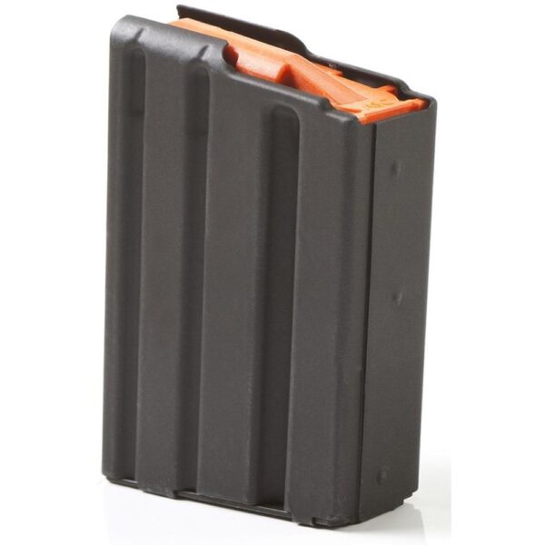 ASC AR Family Rifle Magazine Orange Follower .223 Remington Black Aluminum 10/rd - Precision Shot Firearms