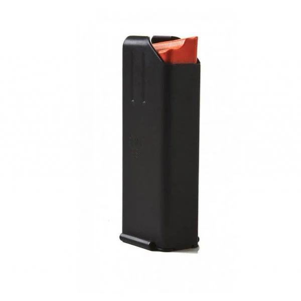ASC AR15 MAGAZINE 9MM BLK SS W/ORANGE FOLLOWER 10/RD - Precision Shot Firearms