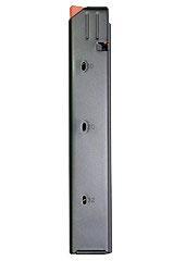 ASC AR Family Rifle Magazine Orange Follower Black Stainless Steel 9mm Luger 20/rd - Precision Shot Firearms