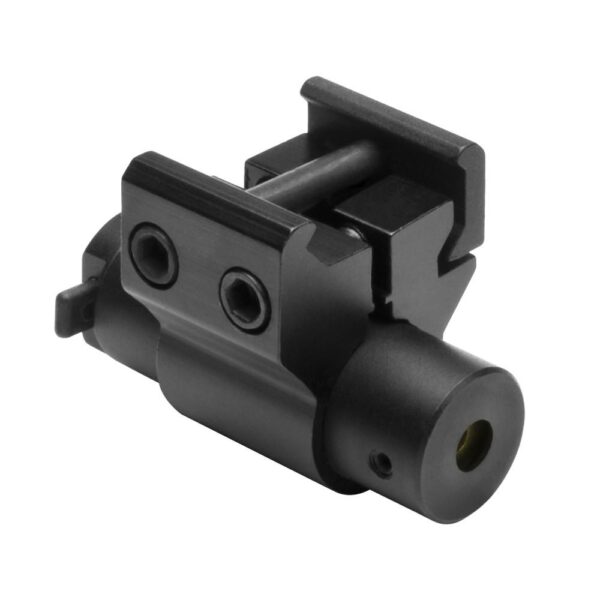 COMPACT RED LASER SIGHT WITH WEAVER MOUNT/BLACK - Precision Shot Firearms