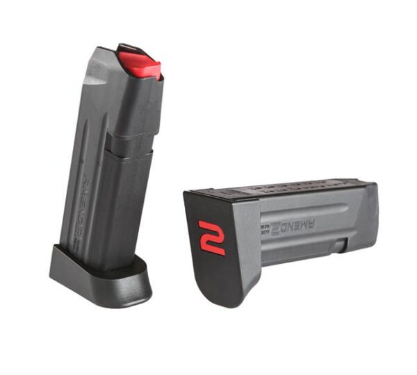 Amend2 A2-19 Polymer Handgun Magazine Black for Glock 19 9mm Luger 15/rd - Precision Shot Firearms