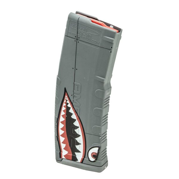 Amend2 AR-15/M4/M16 Mod 2 Rifle Magazine Grey Flying Tiger 5.56x45mm NATO/.223 Rem 30/rd - Precision Shot Firearms