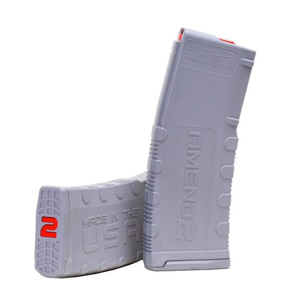 Amend2 AR-15 Magazine Grey .223 Rem/5.56mm 30/rd - Precision Shot Firearms