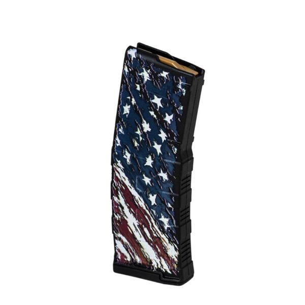 Amend2 AR-15/M4/M16 Mod 3 Rifle Magazine American Flag 5.56x45mm NATO/.223 Rem 30/rd - Precision Shot Firearms