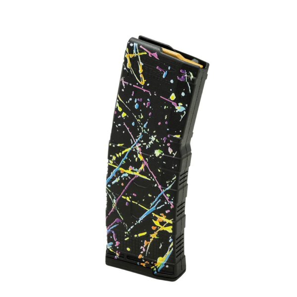 Amend2 AR-15/M4/M16 Mod 3 Rifle Magazine Neon Splatter 5.56x45mm NATO/.223 Rem 30/rd - Precision Shot Firearms