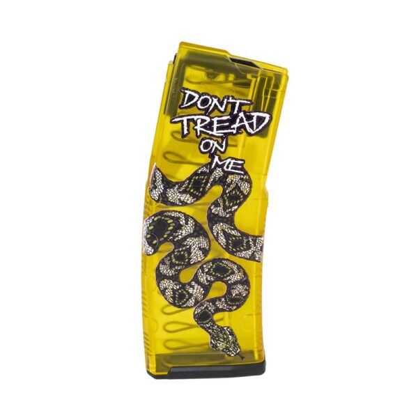 Amend2 AR-15 Rifle Magazine Translucent Yellow Don't Tread On Me 5.56x45mm/.223 Rem 30/rd - Precision Shot Firearms