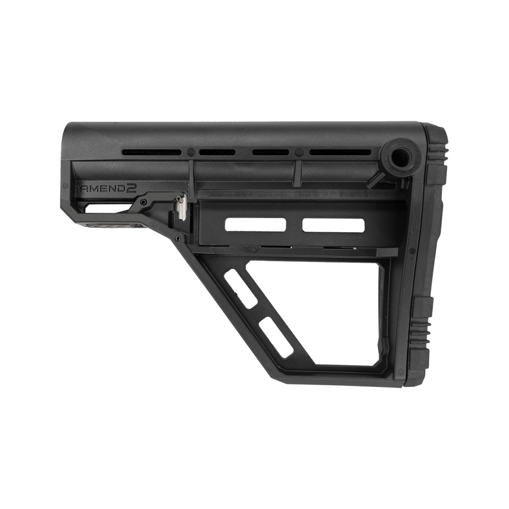 Amend2 AMS Modular Stock M-LOK Model Black - Precision Shot Firearms