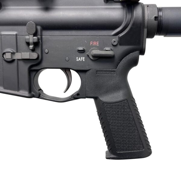 Amend2 Pistol Grip Enhanced Black No Grip Screw Included - Precision Shot Firearms