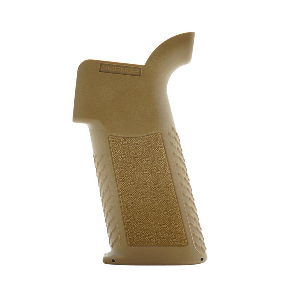 Amend2 Pistol Grip Enhanced Coyote Brown - NO Grip Screw - Precision Shot Firearms