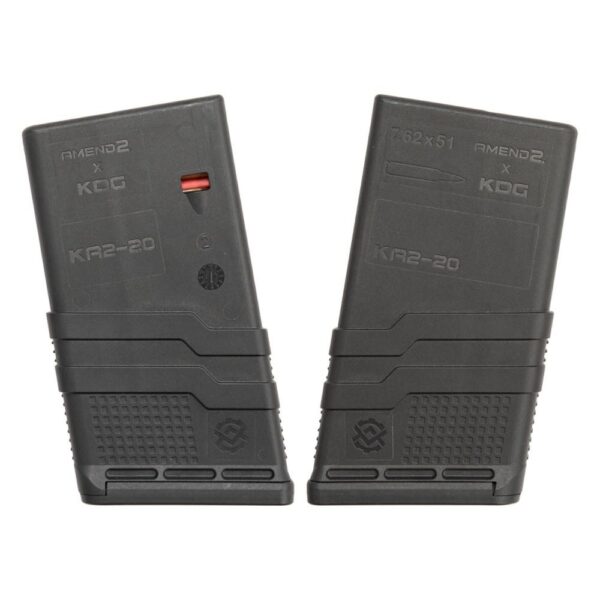 Amend2 Kinetic Development Group Mod-3 Scar 17 Rifle Magazine Black 7.62x51 20/rd - Precision Shot Firearms