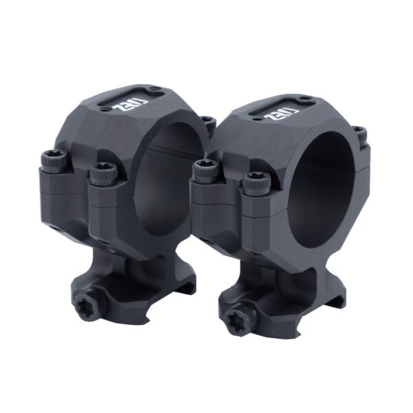 ZRO Delta 34MM Stealthcut Rings 1" Black - Precision Shot Firearms