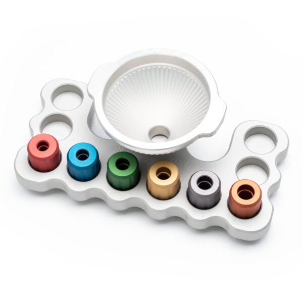Area 419 Master Funnel Kit 22-338 Heads/ Funnel/ Handle/ Storage Block - Precision Shot Firearms