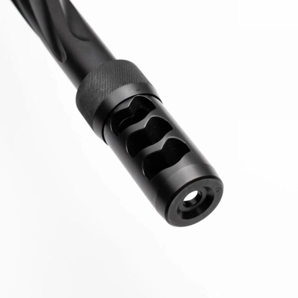 Area 419 Hellfire Self Timing Muzzle Brake 7mm/30cal Black Nitride 5/8-24 - Precision Shot Firearms