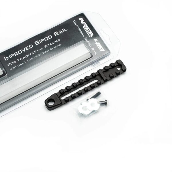 Area 419 Improved Bipod Rail 4.8'' Long 10-Slot Snag-Free T-Nut Attachment - Precision Shot Firearms