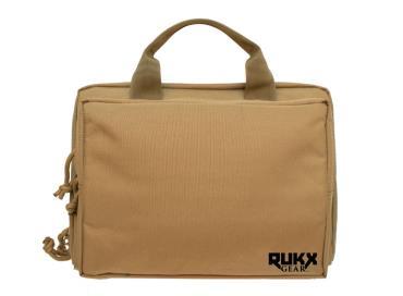 ATI Double Pistol Case Tan Rukx Gear - Precision Shot Firearms