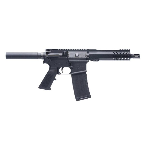 ATI Milsport HGA Handgun 5.56x45mm 30rd Magazine 7.5" Barrel Black with7" MLOK Handguard 1:7 Twist C-Clamp - Precision Shot Firearms