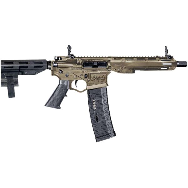 ATI ALPHA MAXX HGA FDE Pistol 5.56mm 60rd Magazine 7.5'' Barrel 7'' MLOK Handguard - Precision Shot Firearms