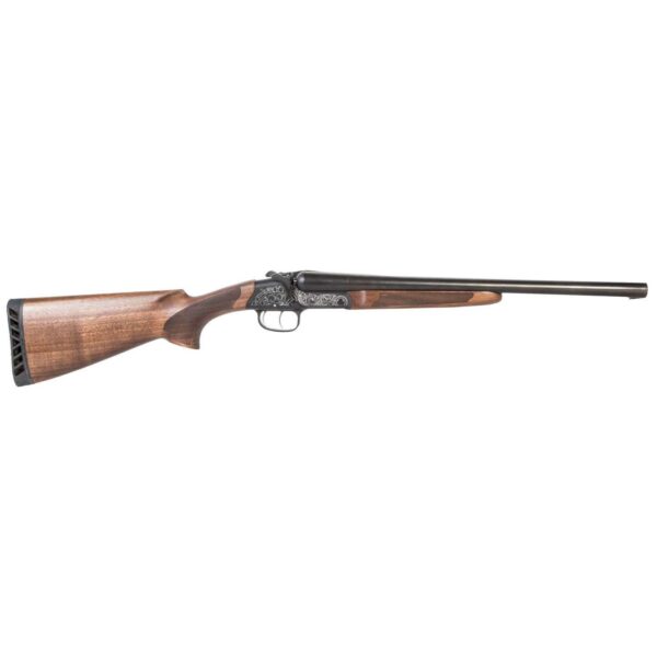 ATI Road Agent SXS Shotgun 20ga 2rd Capacity 3" Chamber 18.5" Barrel Wood Stock Silver Engraved Receiver - Precision Shot Firearms