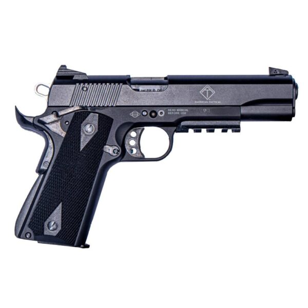 ATI GSG 1911 Handgun .22 LR 10rd Magazine 5" Barrel Black Pic Rail 1/2x28 Thread Adapter - Precision Shot Firearms