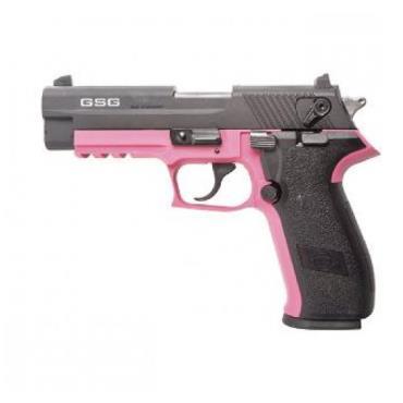 GSG FIREFLY Handgun .22LR 10rd Magazine 4.9" Barrel Black/Pink - Precision Shot Firearms