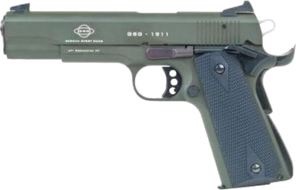 ATI GSG M1911 HGA .22LR 5" BL WOOD GRIP 10RD OD GREEN - Precision Shot Firearms