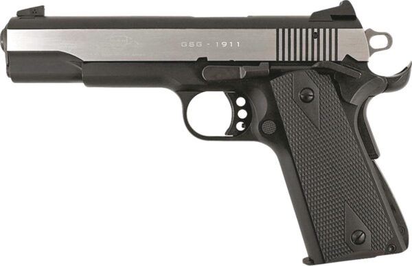 ATI GSG M1911 HGA 22LR 5" BL W/ POLISHED SLIDE & BLK GRIP 10RD - Precision Shot Firearms