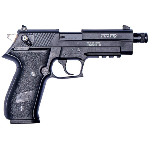 ATI GSG Firefly Handgun .22 LR 13rd Magazine(1) 4.9 Threaded Barrel Black Frame - Precision Shot Firearms