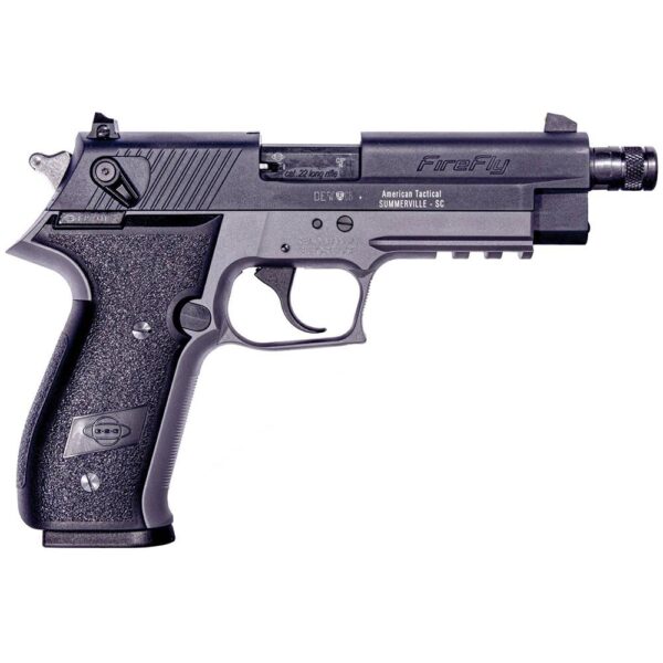 ATI GSG Firefly Handgun .22 LR 13rd Magazines(2) 4.9 Threaded Barrel Smoke Frame - Precision Shot Firearms