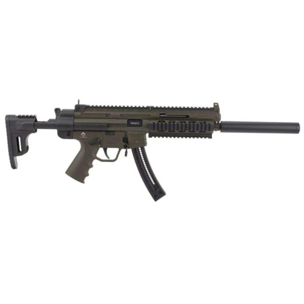 ATI German Sports Guns GSG-16 Carbine RIA Rifle .22 LR 22/rd Magazine 16.25" Barrel OD Green - Precision Shot Firearms