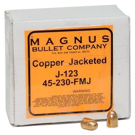 Allstar/Magnus Bullets .45 ACP .451" 230 gr FMJ 500/ct - Precision Shot Firearms
