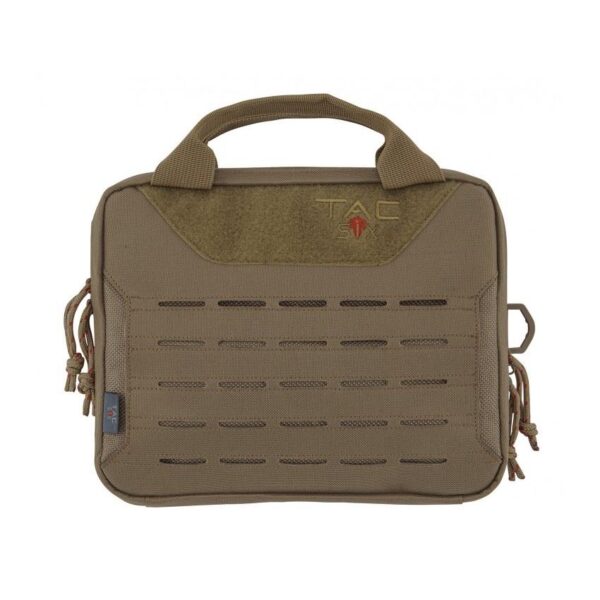 Allen Tac Six Crew Tactical Pistol Case Coyote Brown - Precision Shot Firearms