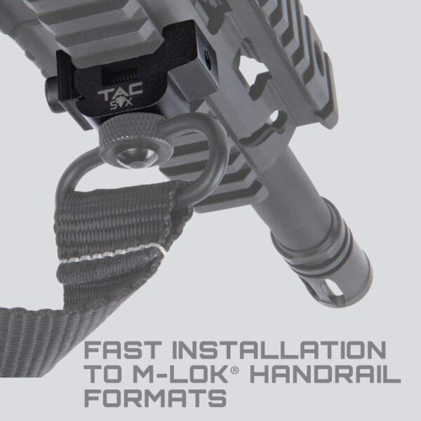 Allen Tac Six Citadel QD Picatinny Rail Weapon Mount Black - Precision Shot Firearms