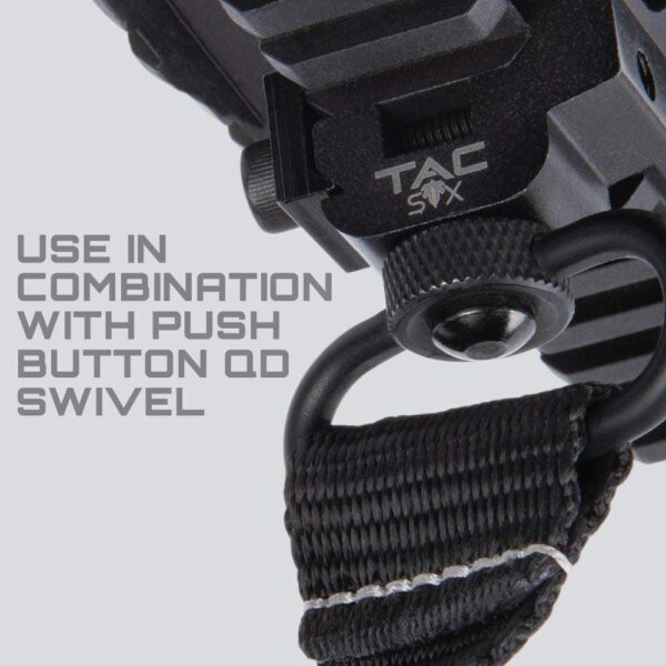 Allen Tac Six Citadel QD Picatinny Rail Weapon Mount Black - Precision Shot Firearms